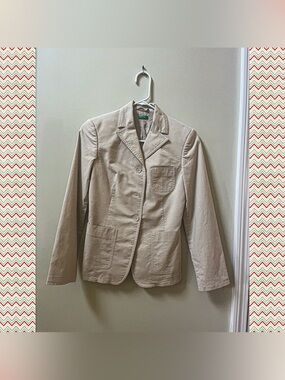 United Colors of Benetton Tan Blazer